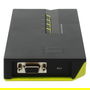 Level One Switch KVM 4-Fach VGA + 2xUSB, Resolución 2048 x 1536 Pixeles, Negro/Verde