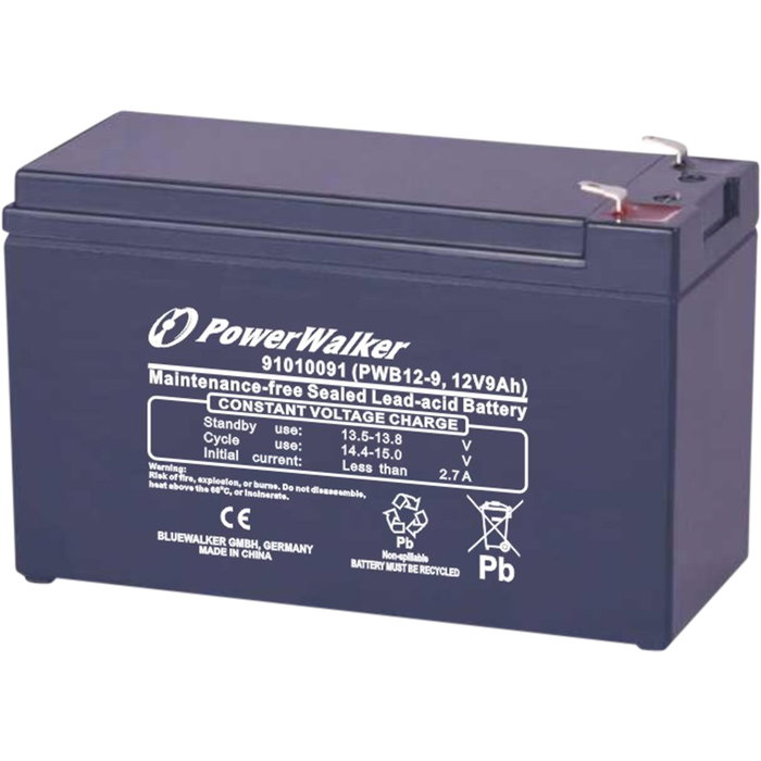 PowerWalker PWB12-9 Batería VRLA 12V/9Ah PowerWalker PWB12-9 Batería VRLA 12V/9Ah