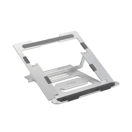 Kensington K50417WW - Soporte Elevador de Aluminio Easy Riser™ para Portátil, Ajustable 6 Niveles, Portátil y Plegable, Hasta 16" (40,6 cm), 5 kg, Plata