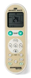 Superior Mando a distancia IR inalámbrico para Aire Acondicionado, Universal, Crema