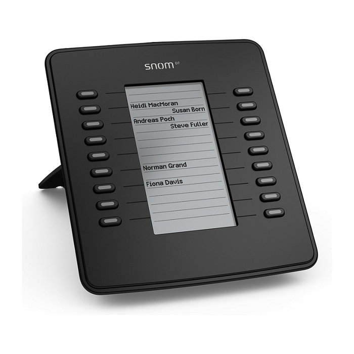 Snom D7 Tischtelefon Erweiterungsmodul Black Snom D7 Tischtelefon Erweiterungsmodul Black