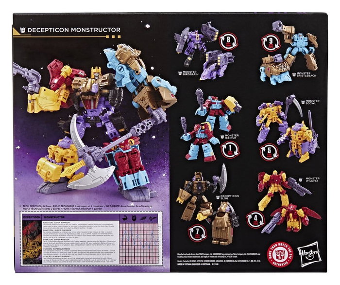 Hasbro Transformers Age of the Primes Decepticon Monstructor