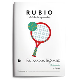 RUBIO 6.DEPORTE (ED.INFANTIL) (+4 AÑOS)