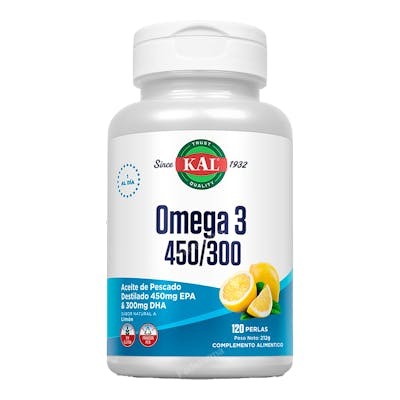 KAL Omega 3 450/300 120 perlas