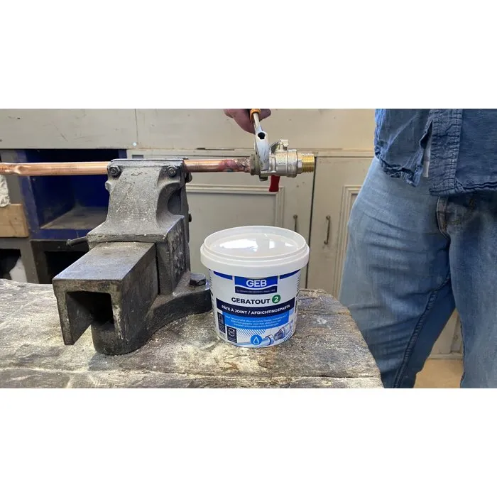 GEB Gebatout 2 Compuesto para Juntas Apto para Agua Potable - Bote 500 g