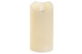 DKD Home Decor Vela LED de Cera Parafina Crema 7,5x7,5x15 cm (Pack de 16)