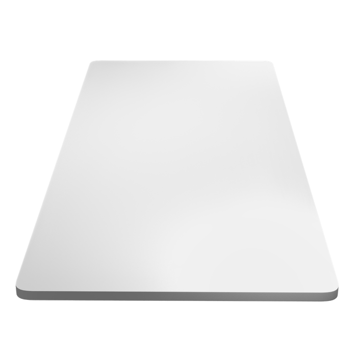 Phoenix Technologies Nature Tablero Decorativo de MDF Blanco Liso, Tratamiento Antiarañazos y UV, 150x60 cm