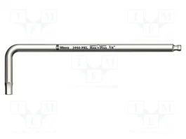 WERA Llave allen Hex-Plus esférica 5/32 pulgadas