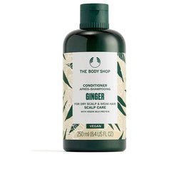 The Body Shop Acondicionador de Jengibre 250 ml - Para Cuero Cabelludo Seco y Caspa - Con Aceite Esencial de Jengibre - 97% Ingredientes Naturales - Plástico 100% Reciclado