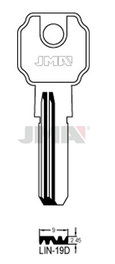 JMA Llaves de Seguridad Latón Modelo LIN-19D
