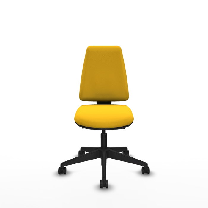 PIQUERAS Y CRESPO Silla de oficina Elche Amarillo