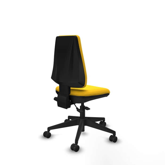 PIQUERAS Y CRESPO Silla de oficina Elche Amarillo