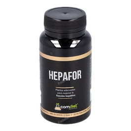 COMDIET Hepafor 60 Cápsulas Regeneración Hepática y Desintoxicación con Cardo Mariano, Desmodium, Boldo y Alcachofa