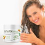 Anian Mascarilla de Queratina Vegetal Liso y Suave 350 ml - Reparadora, Nutritiva e Hidratante, Apta para Cabello Indisciplinado, con Ingredientes Naturales, Vegano