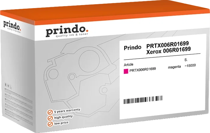 Prindo Tóner Magenta PRTX006R01699 Classic Prindo Tóner Magenta PRTX006R01699 Classic