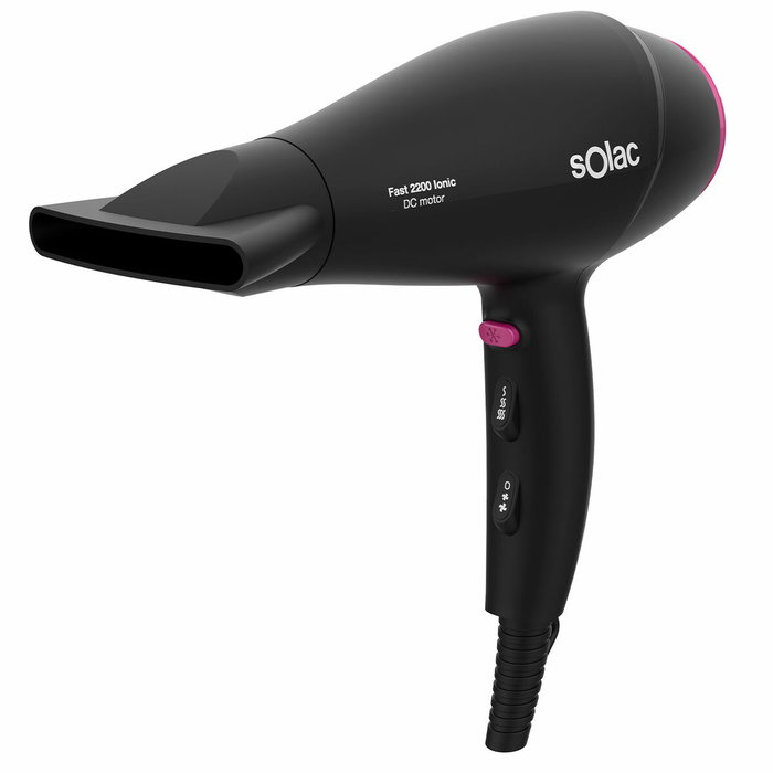 Secador de Pelo Solac SH7083 2200 W Negro Secador de Pelo Solac SH7083 2200 W Negro