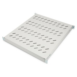 Digitus DIGITUS Fachboden 1HE Estante de Rack 19" 44x482x500-780mm, Capacidad 50kg, Color Gris