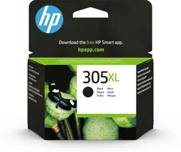 HP Cartucho de tinta Original 305XL de alta capacidad negro