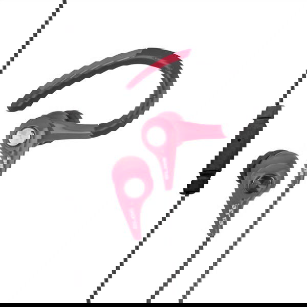 Elbe AU-107-MIC Auriculares Deportivos con Micrófono Protección IPX4 para Entrenamiento y Ocio