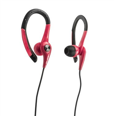 Elbe AU-107-MIC Auriculares Deportivos con Micrófono Protección IPX4 para Entrenamiento y Ocio