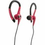 Elbe AU-107-MIC Auriculares Deportivos con Micrófono Rojos y Negros