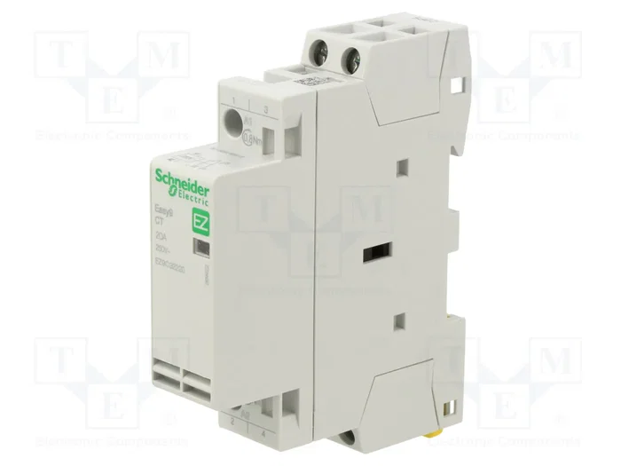 SCHNEIDER ELECTRIC Contactor Easy9 EZ 2-polar 20A 220-230VAC SCHNEIDER ELECTRIC Contactor Easy9 EZ 2-polar 20A 220-230VAC