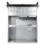 UNYKAch Chasis Rack 4U 19" UK 4129 Negro - Estante Servidor ATX con Cierre Frontal de Llave, Filtro Anti-Polvo y 2 Puertos USB 2.0