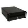 UNYKAch Chasis Rack 4U 19" UK 4129 Negro - Estante Servidor ATX con Cierre Frontal de Llave, Filtro Anti-Polvo y 2 Puertos USB 2.0