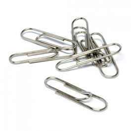 KORES Pack de 10 cajas con 100 clips galvanizados 32mm nº 2 Grafoplas