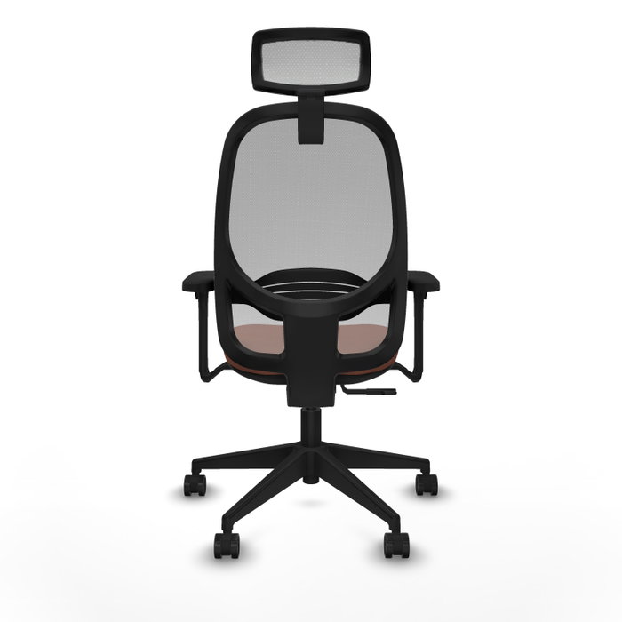 PIQUERAS Y CRESPO Silla de oficina Cilanco con mecanismo Sincro, Marrón y Gris PIQUERAS Y CRESPO Silla de oficina Cilanco con mecanismo Sincro, Marrón y Gris
