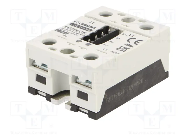CROUZET GN2 Relé de semiconductor monofásico 25A 24-280VAC CROUZET GN2 Relé de semiconductor monofásico 25A 24-280VAC