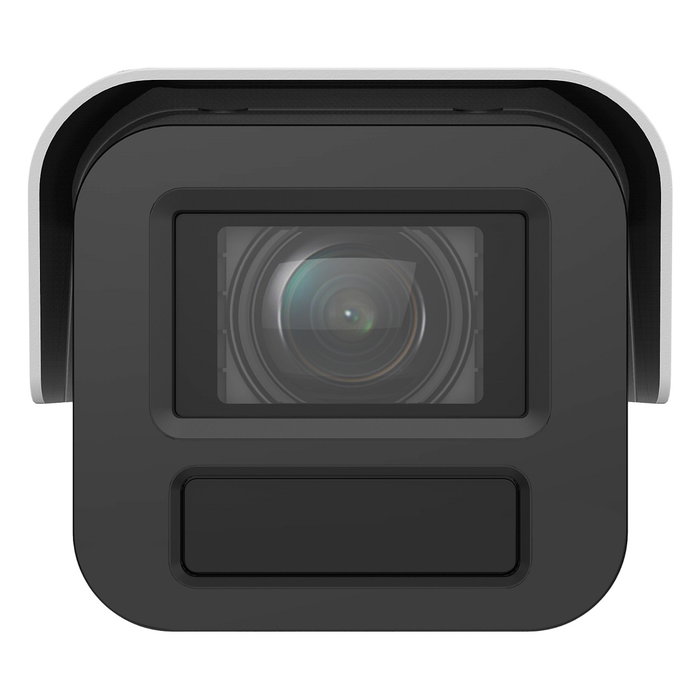 Hikvision iDS-2CD7A45G0-IZHSY Cámara IP Bullet 4MP Exterior con Visión Nocturna 200m, Lente Varifocal 4.7-118mm, WDR, IP67, Alimentación PoE, Color Blanco