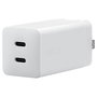 ASUS AC65-05 Cargador USB-C Universal 65W GaN Power Delivery 3.0 Blanco - Carga Rápida 2 Puertos