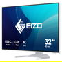 EIZO FlexScan EV3240X-WT Monitor IPS 31.5 Pulgadas (80 cm) 4K UHD 3840x2160 USB-C 94W, HDMI, DisplayPort, Altavoces, Blanco