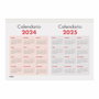 Dohe Calendario de Sobremesa Faldilla 30x21cm Números Grandes 2026
