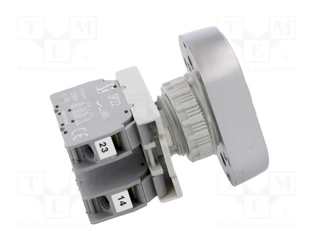 SPAMEL Interruptor doble ST22 22mm NA x2 negro/verde SPAMEL Interruptor doble ST22 22mm NA x2 negro/verde