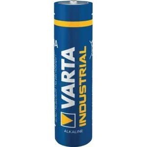 Varta LR03 Batería Alcalina AAA 1.5V, Paquete de 10 pilas, Industria, Color Azul, Certificado CE