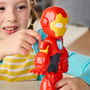 Hasbro Marvel Iron Man G2831 Mega Figura de Acción de 22.8 cm para Niños +3 Años, con 5 Puntos de Articulación - Idioma: Inglés, Francés, Alemán, Portugués, Español