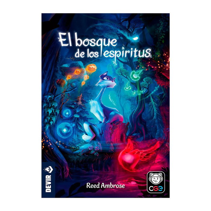 Devir El Bosque de los Espíritus - Juego de Mesa de Estrategia y Colocación de Losetas, para 1 a 4 Jugadores, A Partir de 10 Años