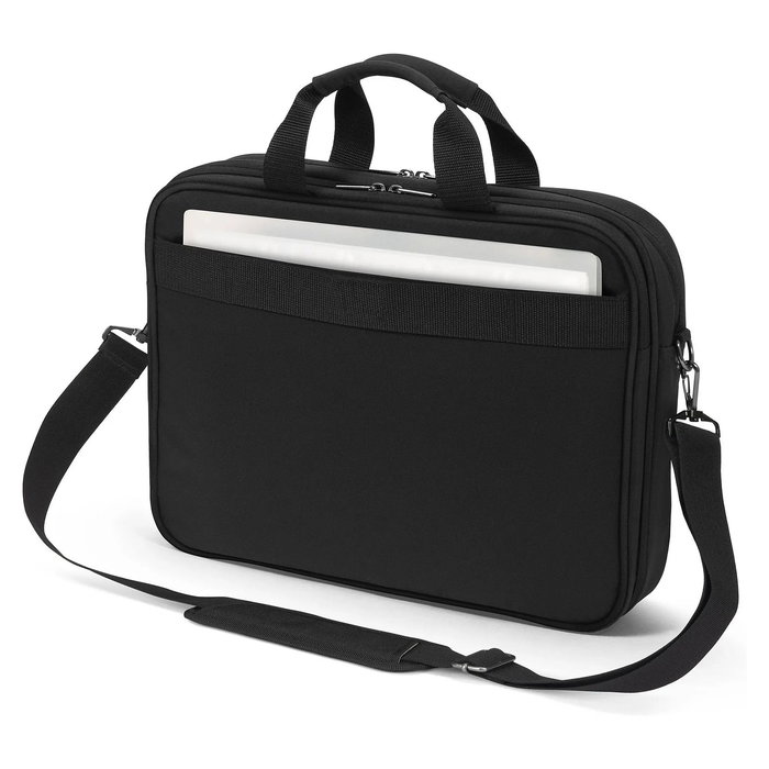Dicota Top Traveller TWO 14-16" Maletín Portátil para Ordenador Negro - D3250804, Universal, Poliéster Reciclado, 40.6 cm (16")