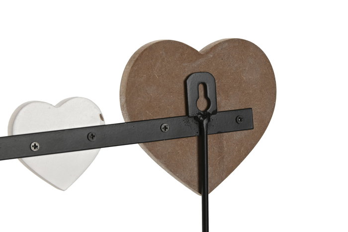 DKD Home Decor Perchero Shabby Alpino Rojo Gris Mdf Metal 4.5 x 16 x 43 cm (6 Unidades) DKD Home Decor Perchero Shabby Alpino Rojo Gris Mdf Metal 4.5 x 16 x 43 cm (6 Unidades)