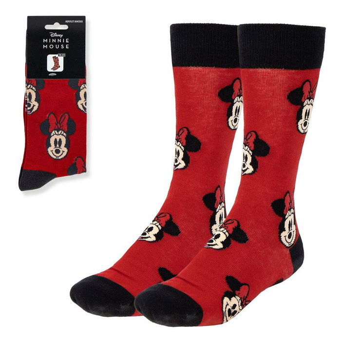 Cerdá Calcetines Minnie Rojo Talla 36-43