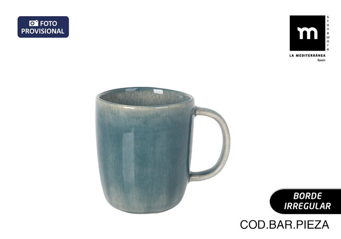 La Mediterranea Mug 200 ml Ocean Blue Md (36 Unidades) La Mediterranea Mug 200 ml Ocean Blue Md (36 Unidades)