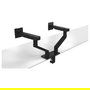 DELL MDA20 Brazo Tijera para 2 Monitores (hasta 27"), Ajuste de Altura, Profundidad, Inclinación y Pivote, 100x100mm VESA, Negro