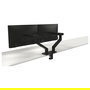 DELL MDA20 Brazo Tijera para 2 Monitores (hasta 27"), Ajuste de Altura, Profundidad, Inclinación y Pivote, 100x100mm VESA, Negro