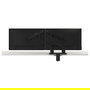 DELL MDA20 Brazo Tijera para 2 Monitores (hasta 27"), Ajuste de Altura, Profundidad, Inclinación y Pivote, 100x100mm VESA, Negro