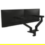 DELL MDA20 Brazo Tijera para 2 Monitores (hasta 27"), Ajuste de Altura, Profundidad, Inclinación y Pivote, 100x100mm VESA, Negro
