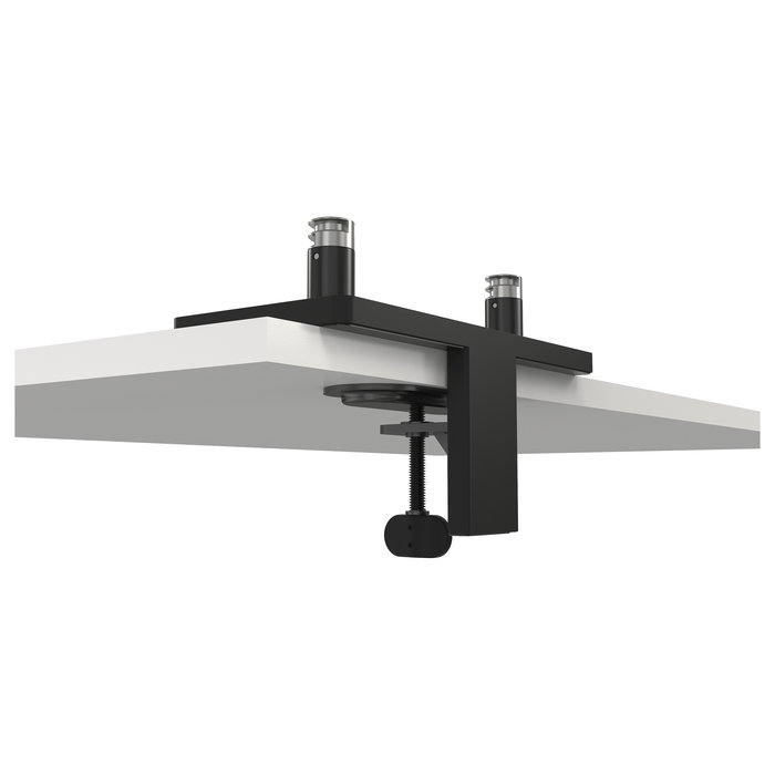 DELL MDA20 Brazo Tijera para 2 Monitores (hasta 27"), Ajuste de Altura, Profundidad, Inclinación y Pivote, 100x100mm VESA, Negro