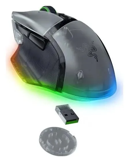 Razer Basilisk V3 Pro 35K Phantom White