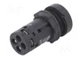 SCHNEIDER ELECTRIC Interruptor de presión Harmony XB7 22mm NC+NA Negro